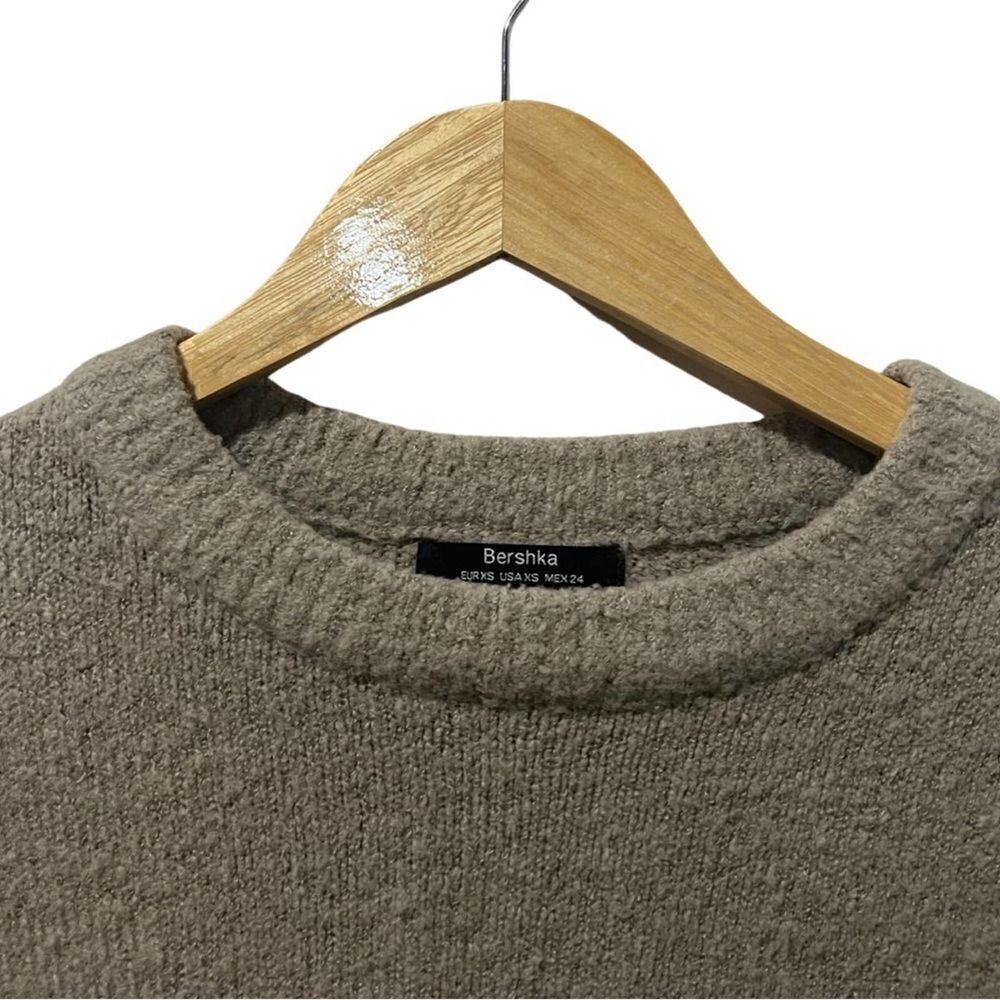 Bershka Thick tan sweater size XS - Picture 3 of 7